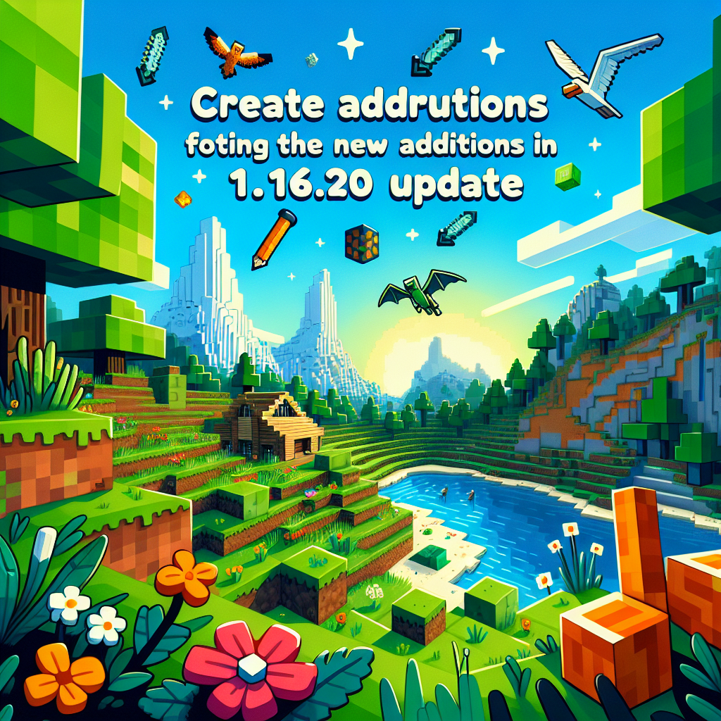 Temukan Fitur Terbaru di Pembaruan Minecraft 1.16.20