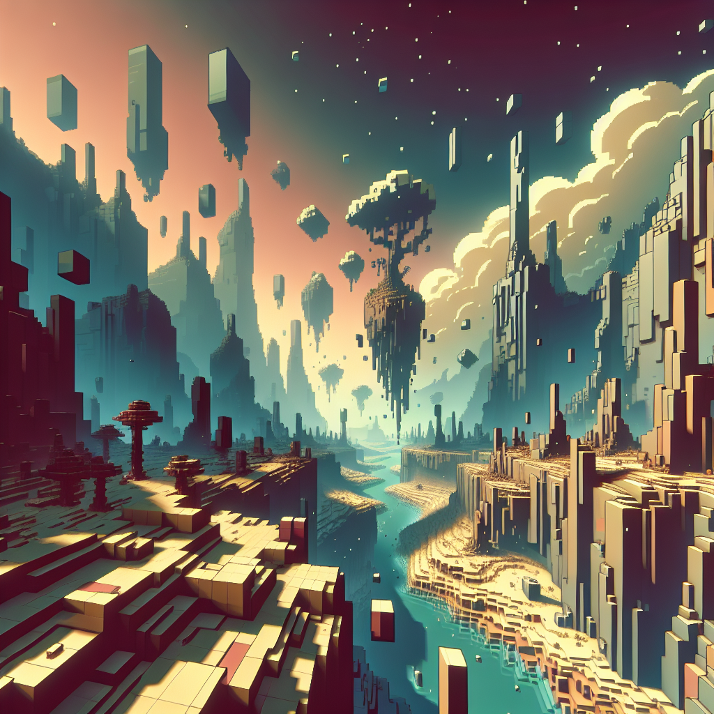 Menjelajahi Medan Penuh Misteri di Negeri Jauh Minecraft: Perjalanan Melampaui Tepian