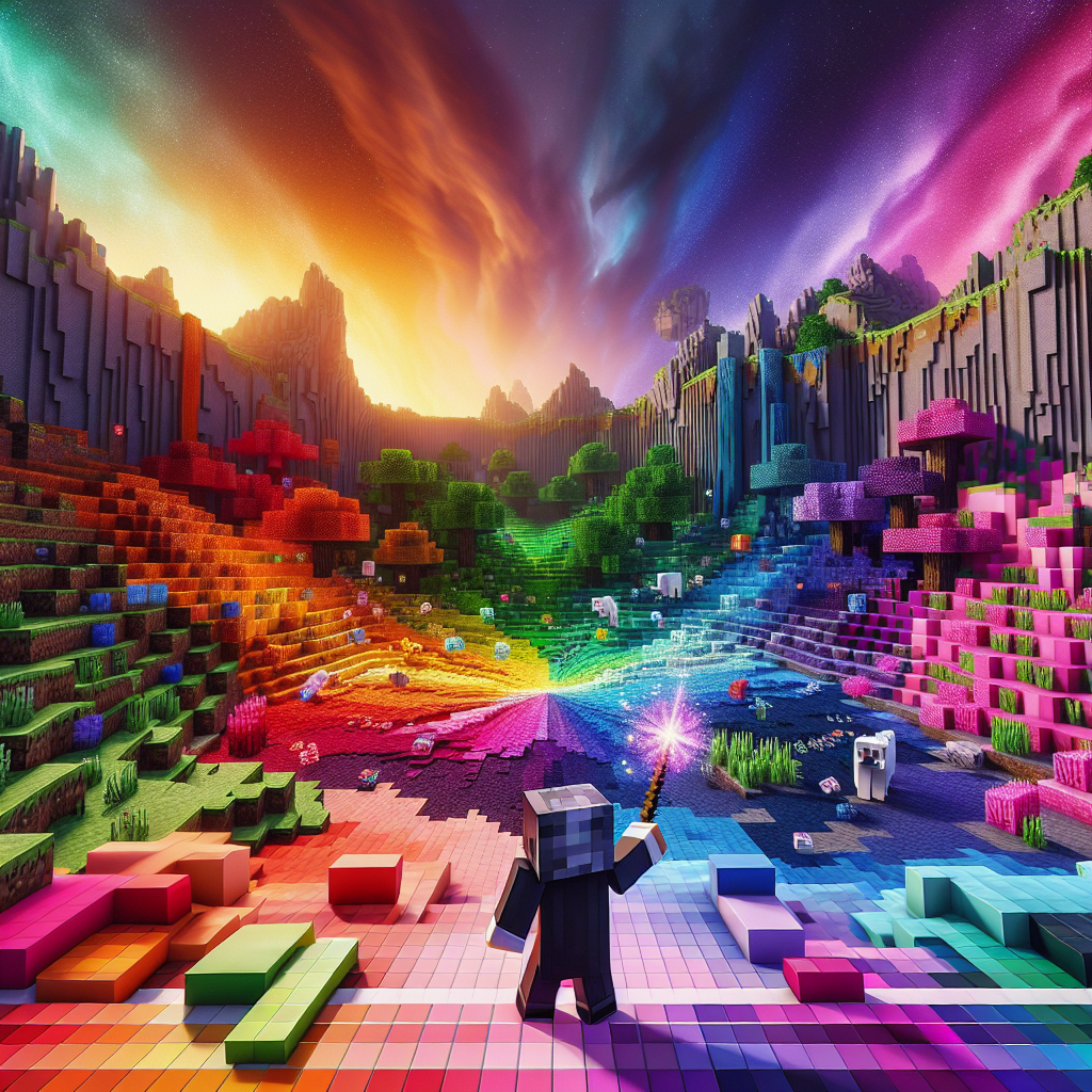 Menguasai Minecraft: Menjelajahi Dunia Kode Warna