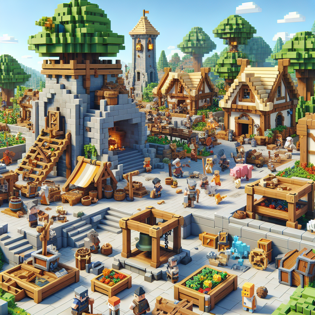 Menjelajahi Pembaruan dan Fitur Epik di Desa Minecraft dan Ekspansi Penjarahan