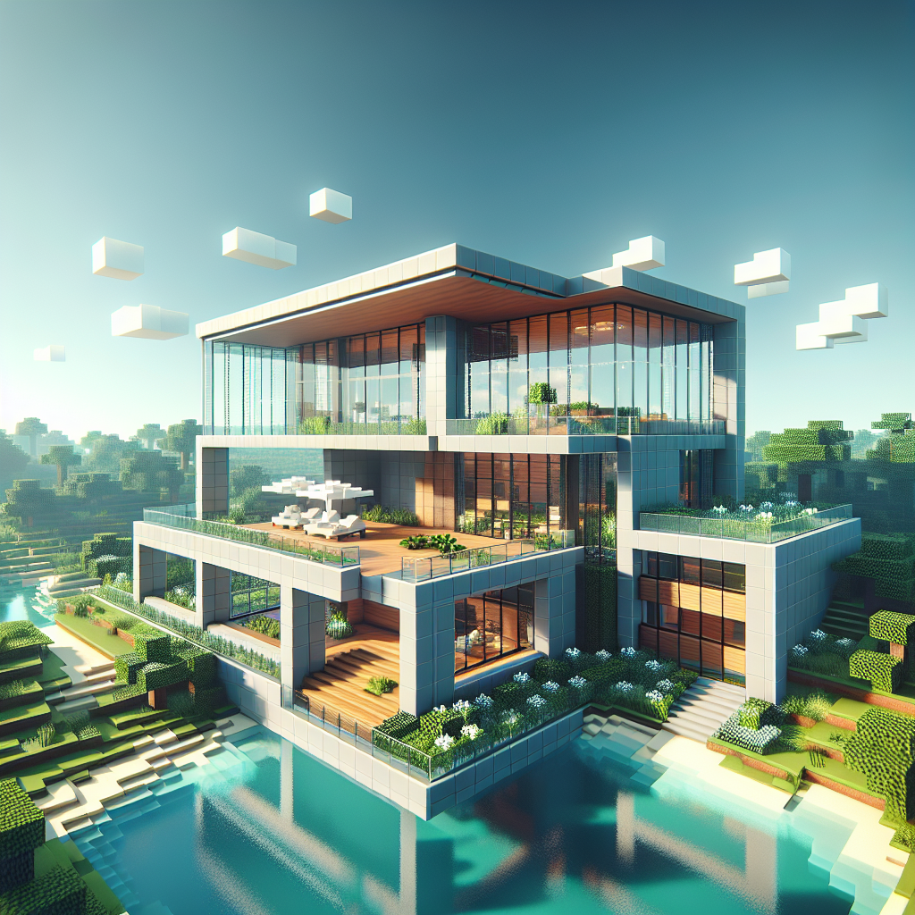 Rumah Minimalis Minecraft: Tips dan Ide Bangunan Modern