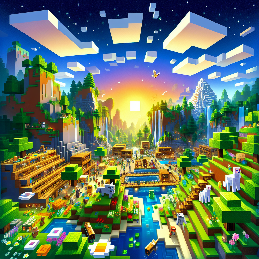 Fitur Menarik di Minecraft 1.22 APK
