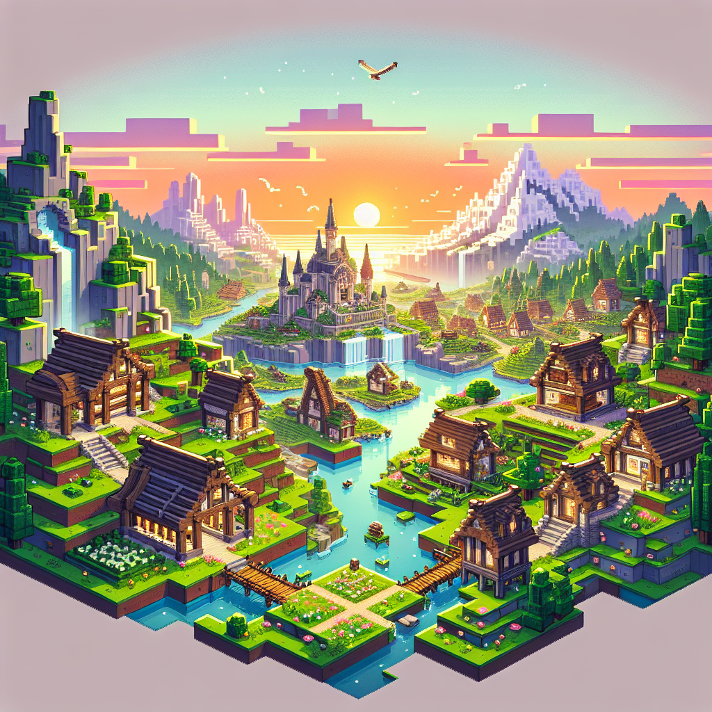 Temukan Benih Desa Terbaik di Minecraft 1.20 untuk Petualangan yang Tak Terlupakan